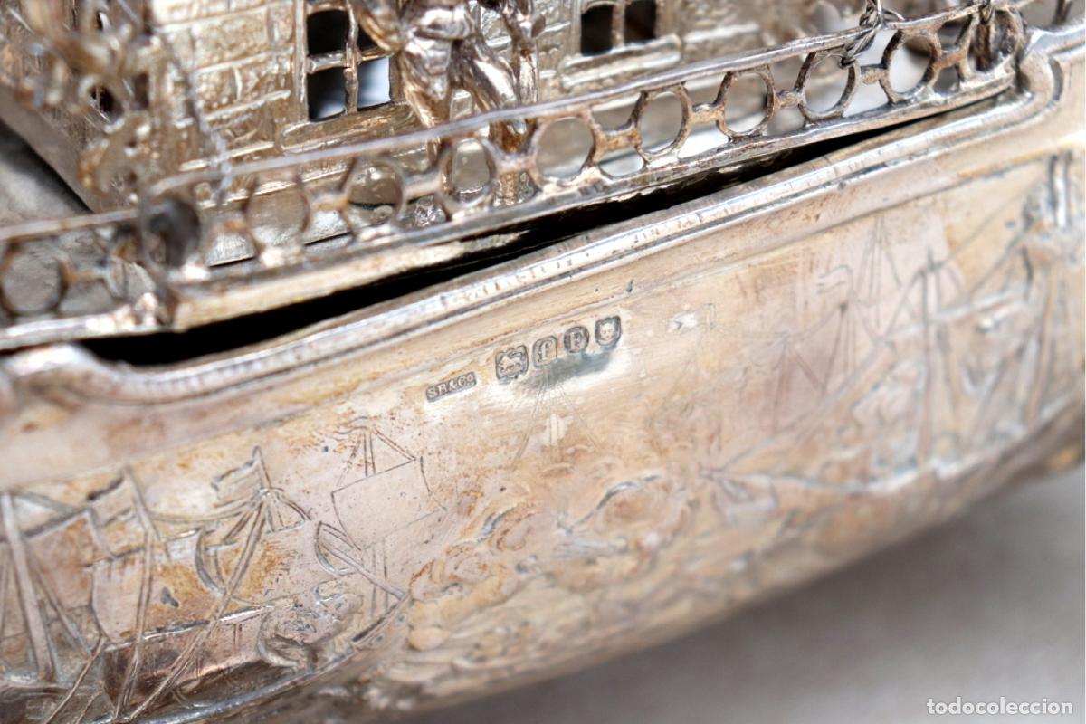 Antig&uuml;edades: Portabotellas, en plata - Foto 6