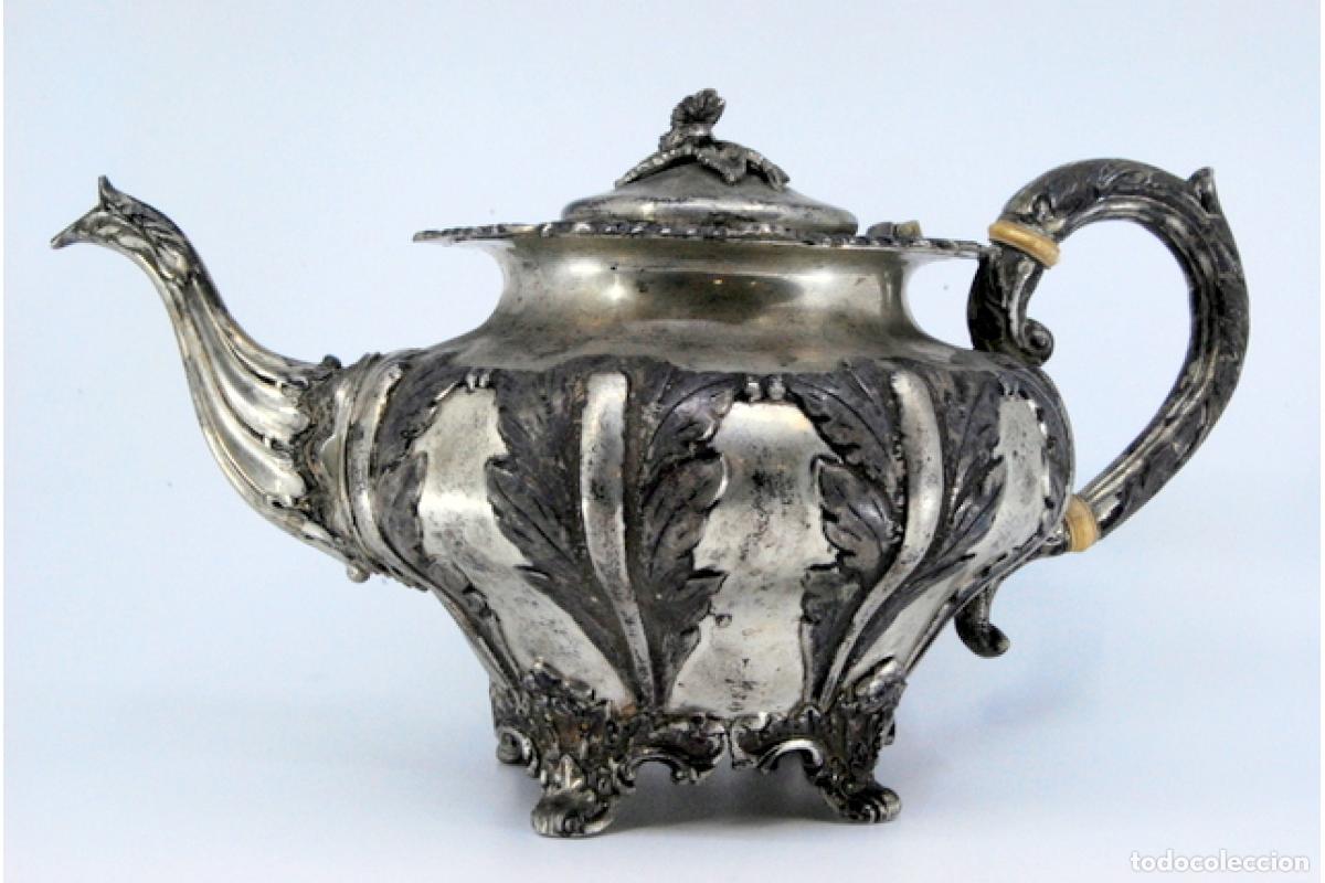 Antig&uuml;edades: Tetera de plata - Foto 10