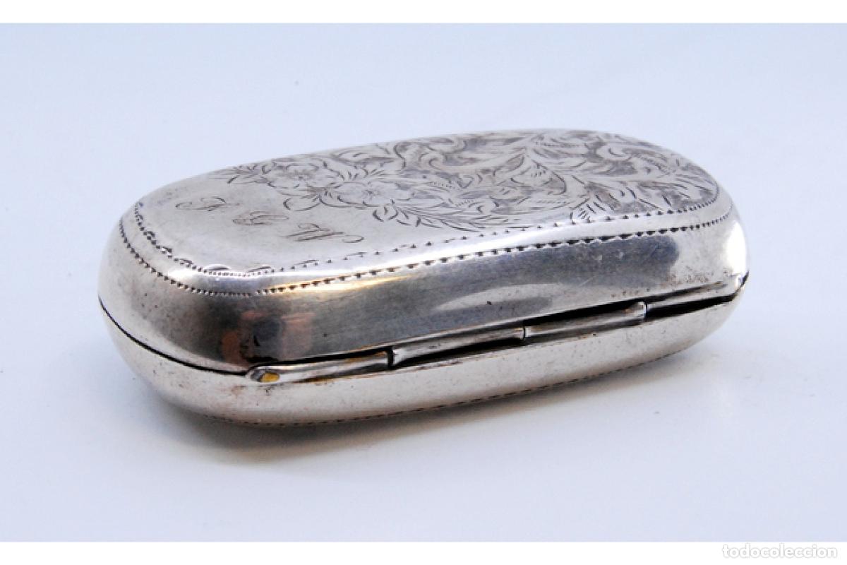 Antig&uuml;edades: caja de monedas de plata - Foto 3