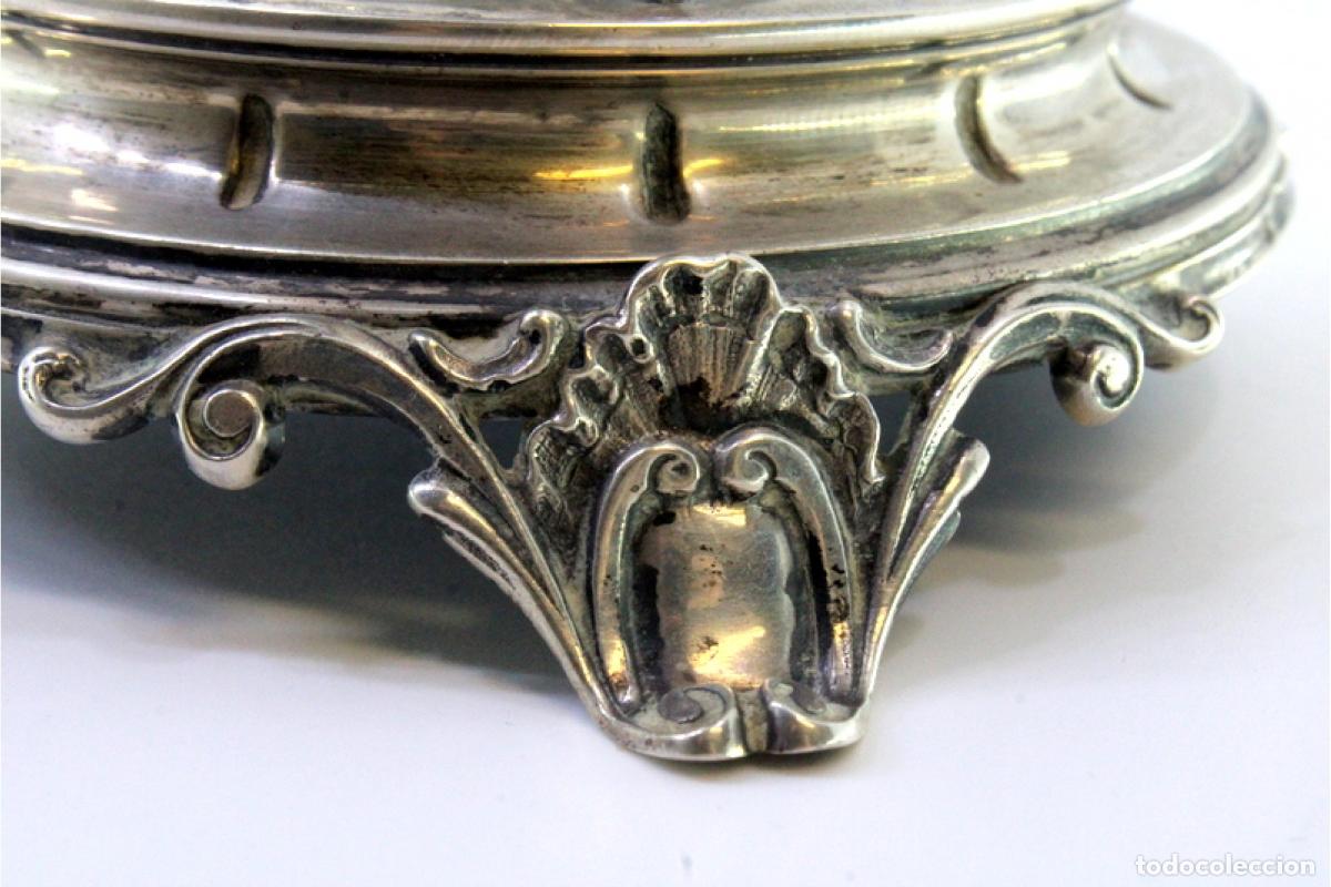 Antig&uuml;edades: Candelabro de altar de plata - Foto 6