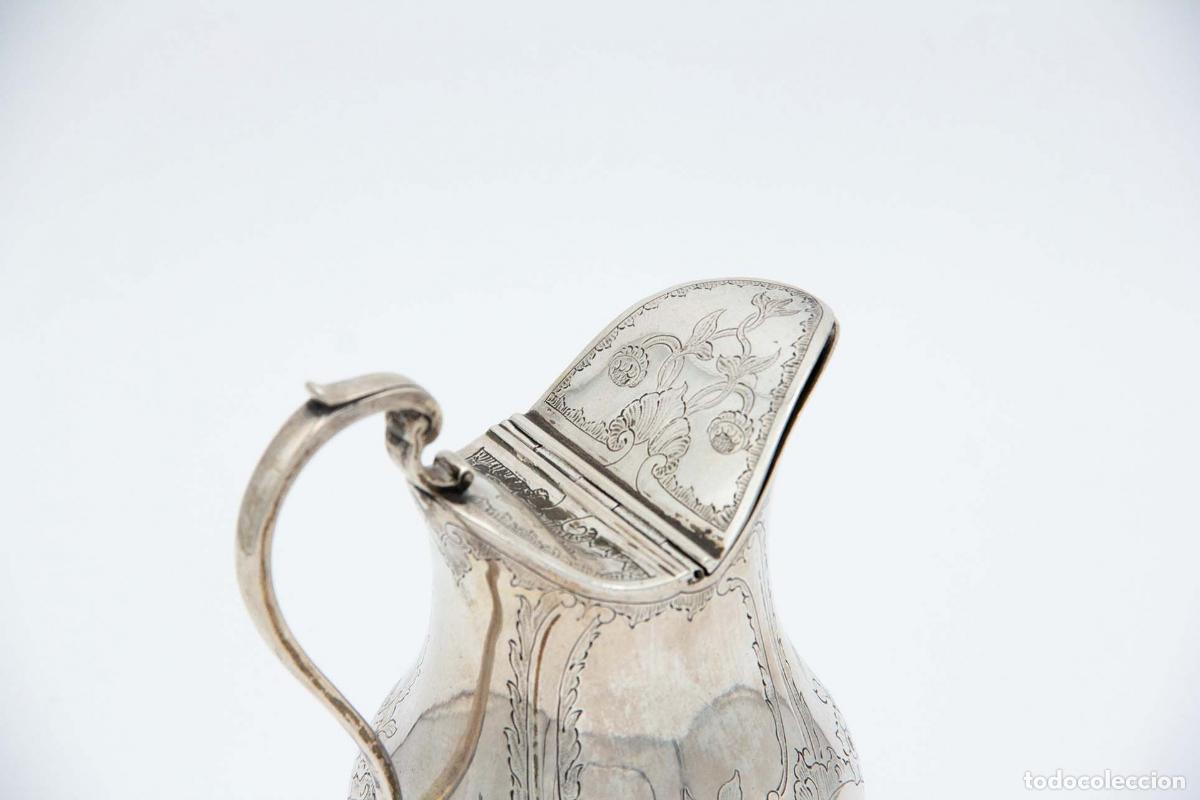 Antig&uuml;edades: jarra de leche de plata - Foto 2
