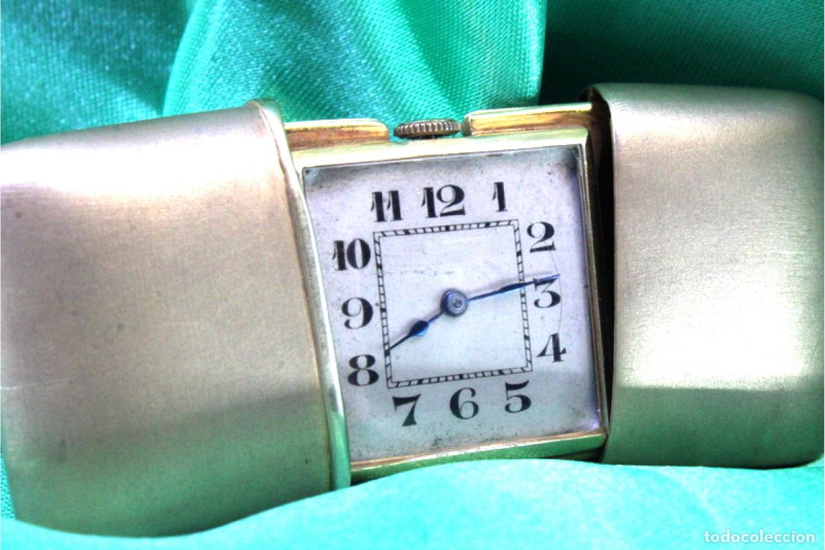 Antig&uuml;edades: Reloj de viaje, plata - Foto 6