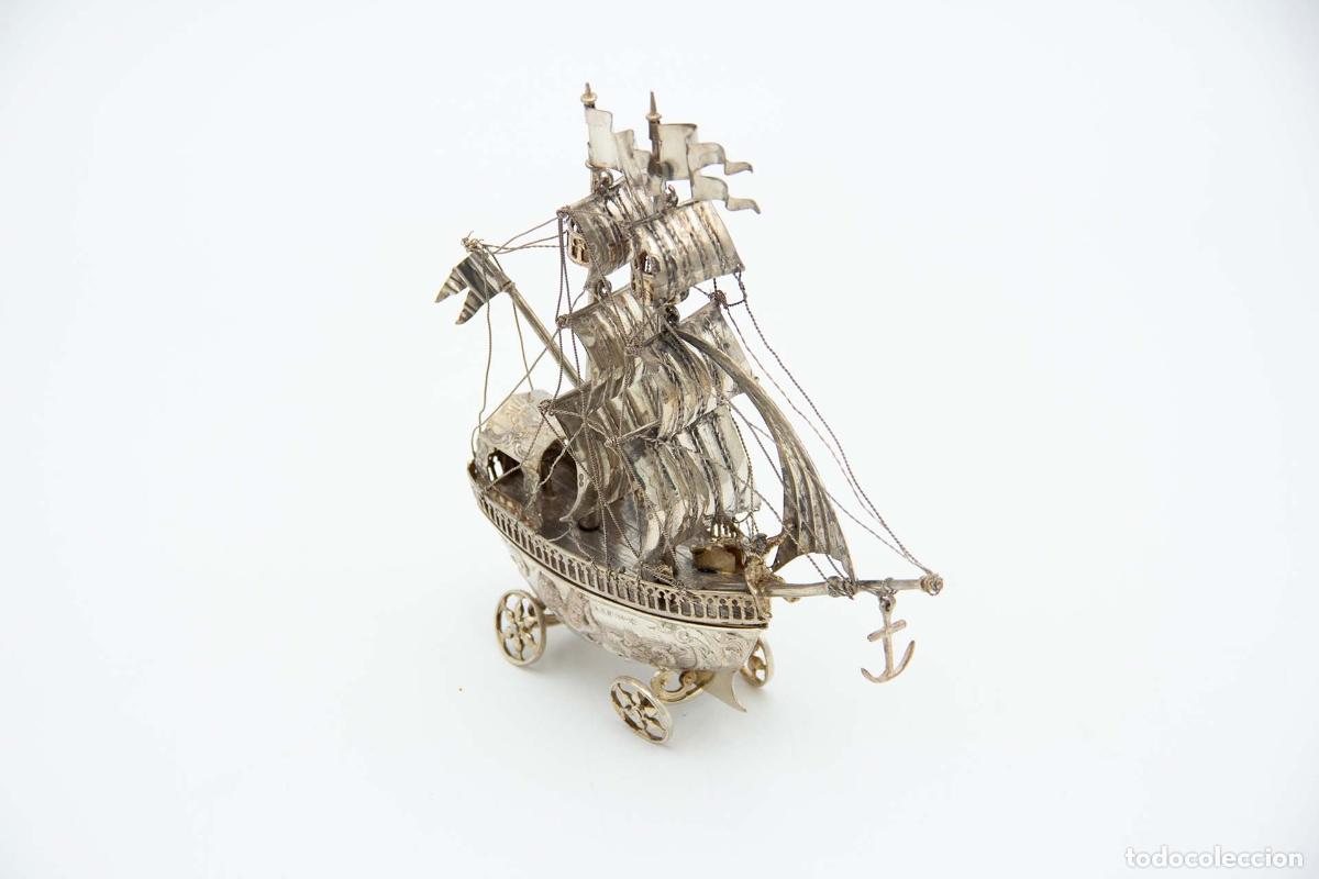 Antig&uuml;edades: Velero plateado - Foto 2