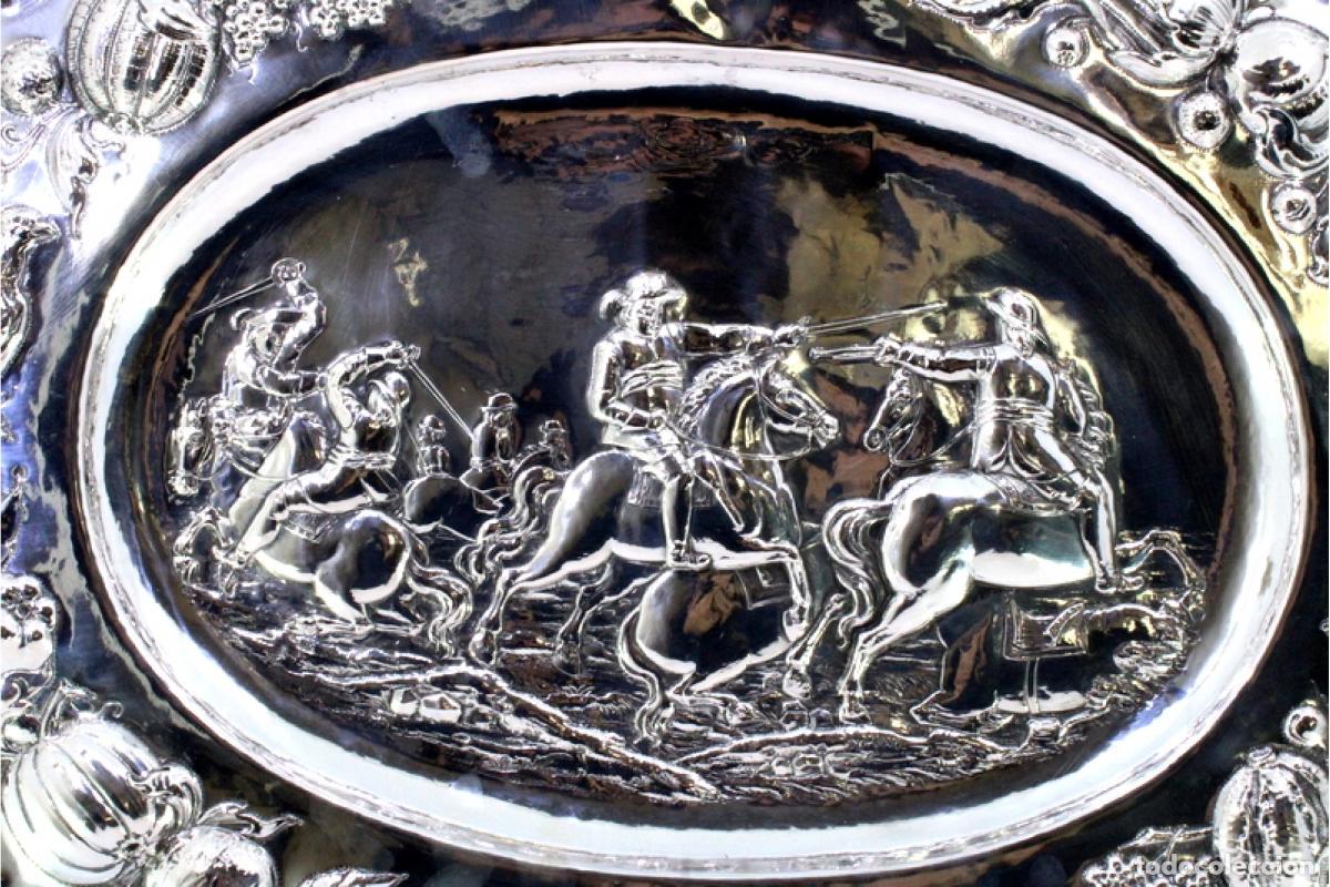 Antig&uuml;edades: bandeja de plata - Foto 8