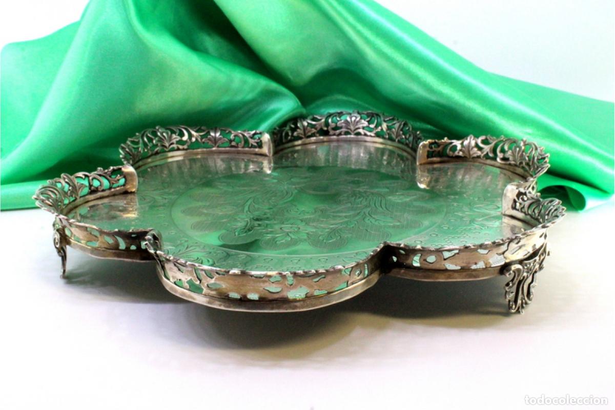 Antig&uuml;edades: bandeja de plata - Foto 2