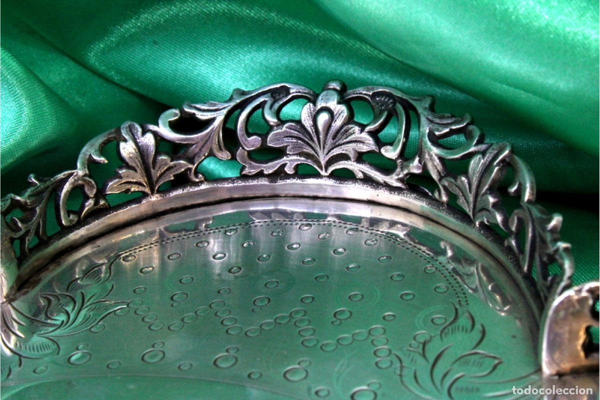 Antig&uuml;edades: bandeja de plata - Foto 6