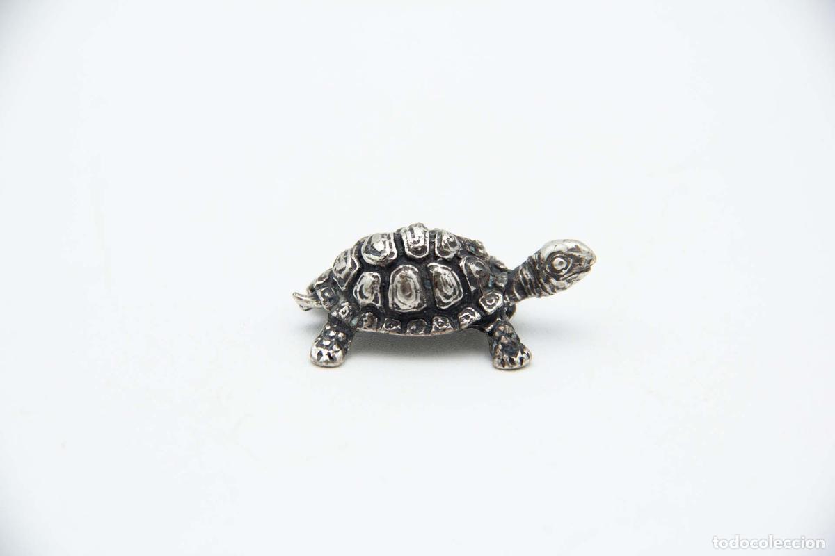 Antig&uuml;edades: Tortuga plateada - Foto 2