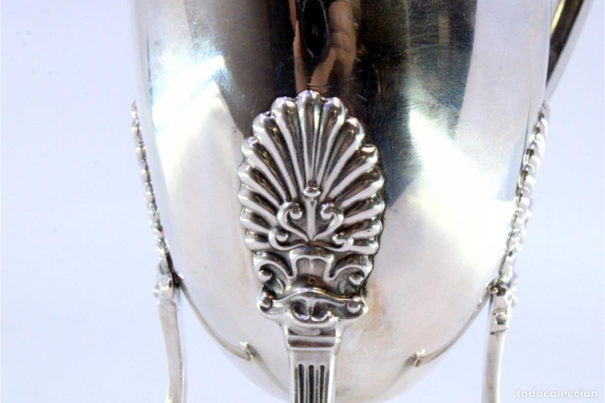 Antig&uuml;edades: Jarra de agua de plata - Foto 5