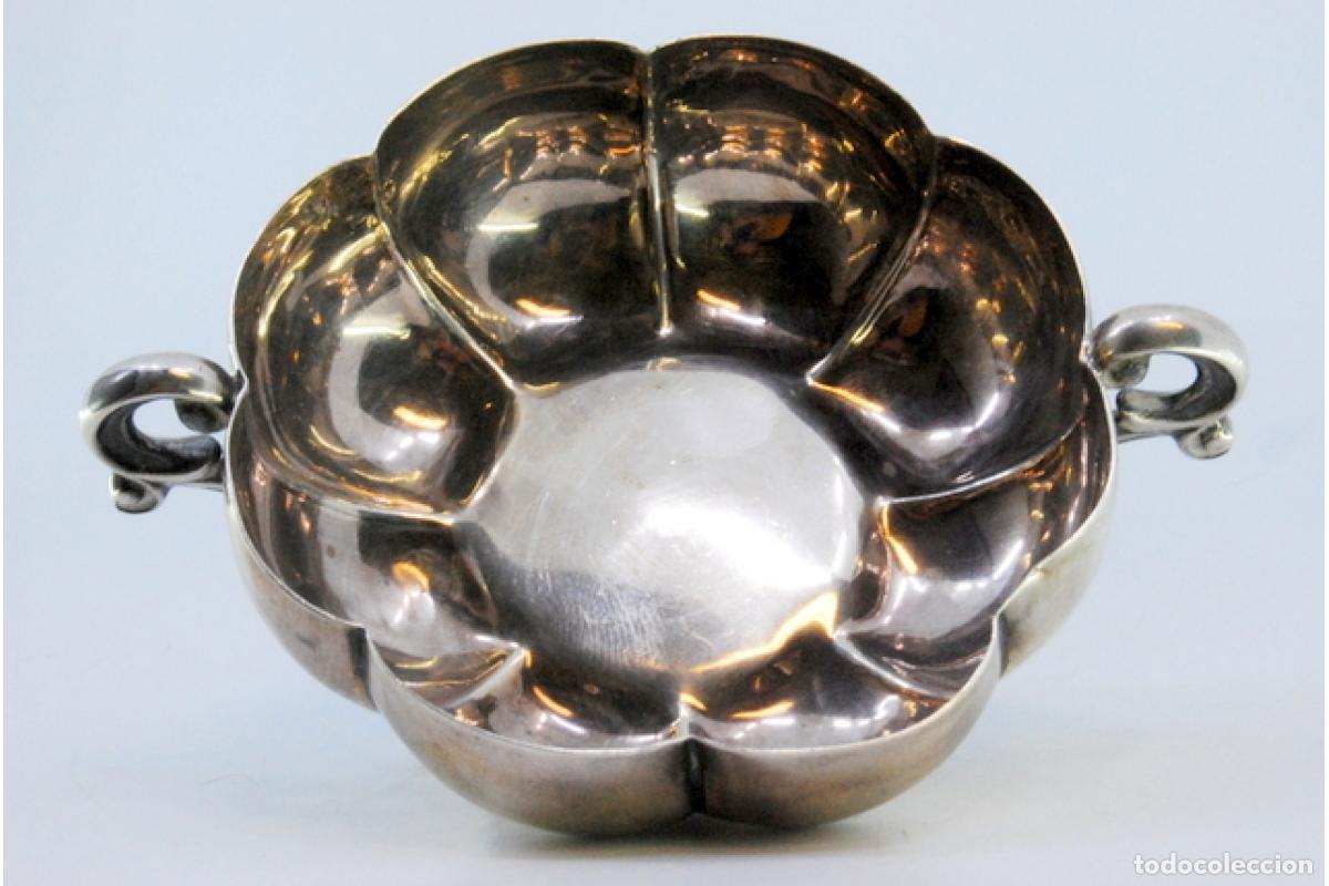 Antig&uuml;edades: plato de dulces de plata - Foto 7