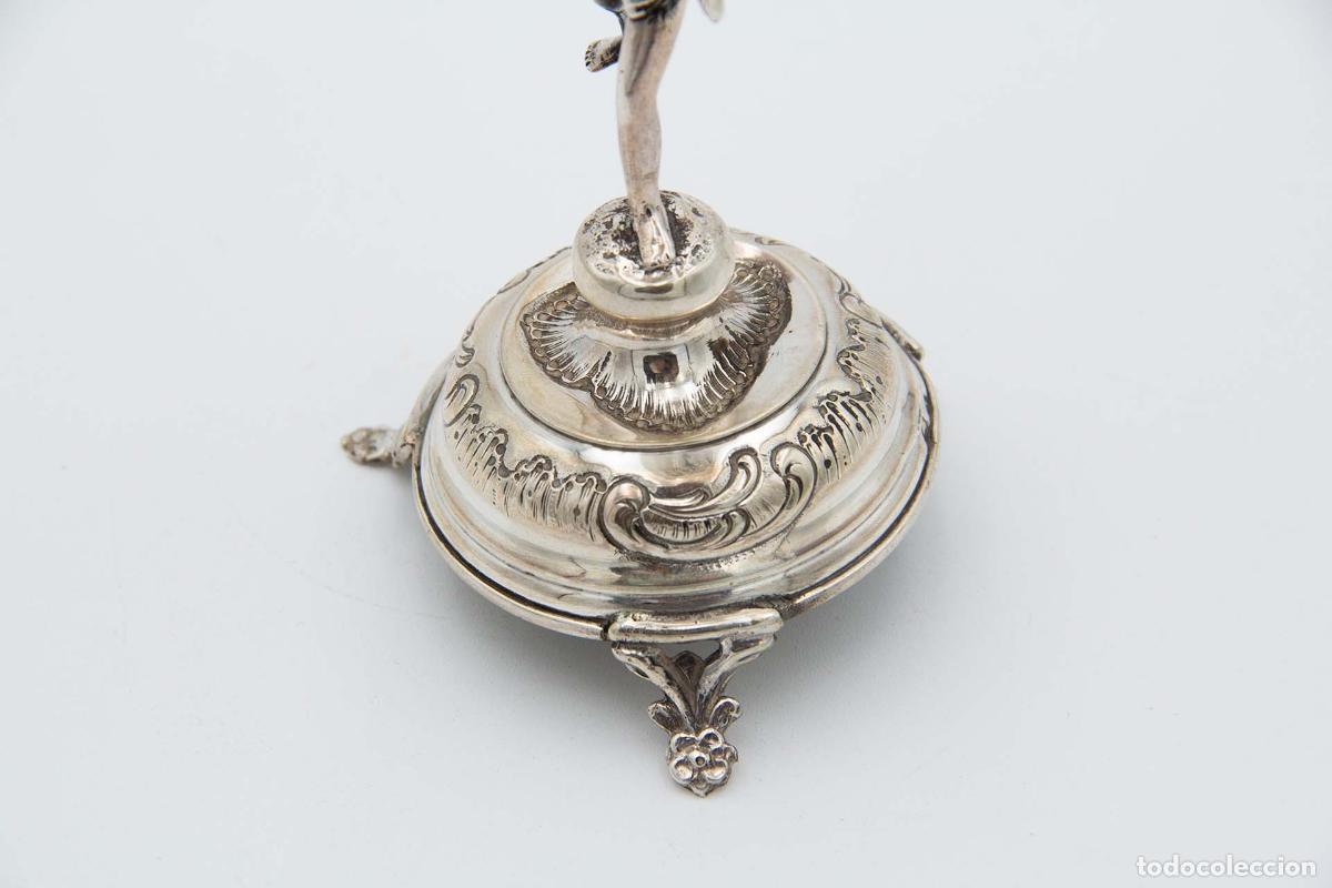 Antig&uuml;edades: Palillero de plata - C&aacute;liz - Foto 2