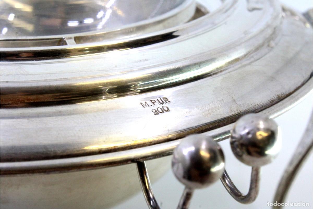 Antig&uuml;edades: Copa de Caviar de Plata - Foto 6