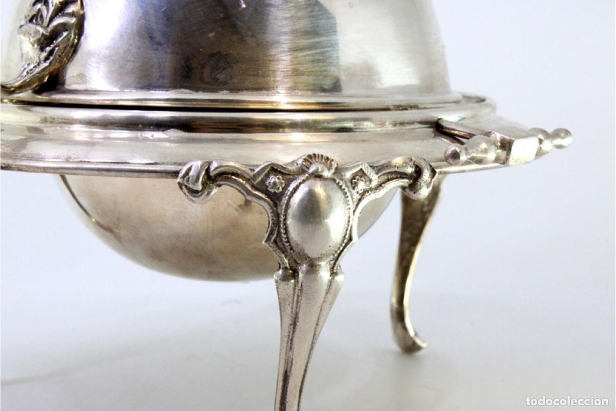 Antig&uuml;edades: Copa de Caviar de Plata - Foto 8