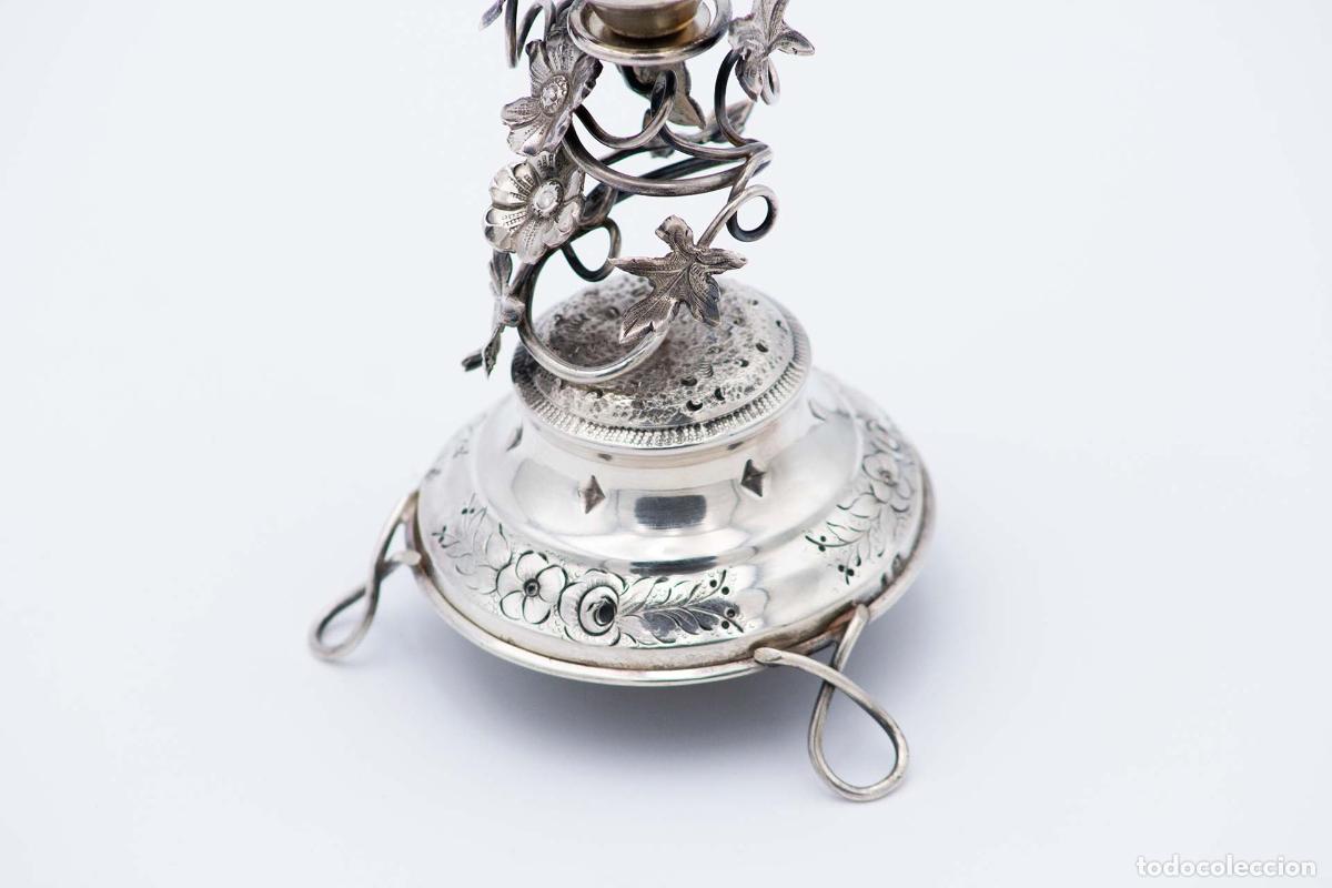 Antig&uuml;edades: Palillero de plata - C&aacute;liz - Foto 4