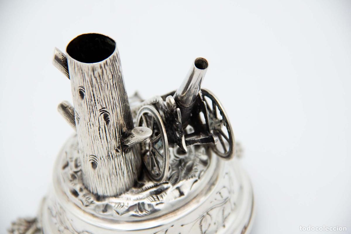Antig&uuml;edades: Palillero de plata - Cannon - Foto 3