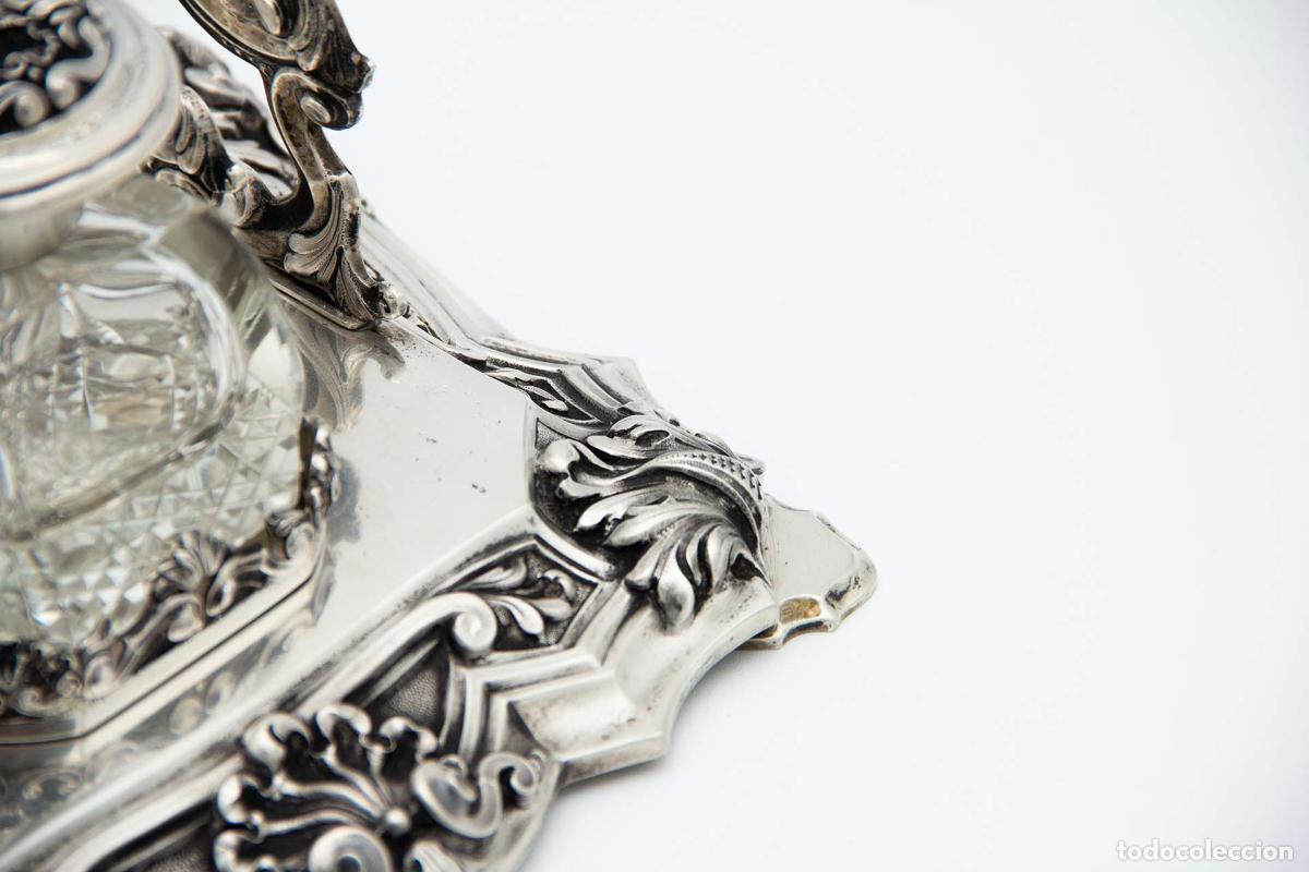 Antig&uuml;edades: tintero de plata - Foto 4