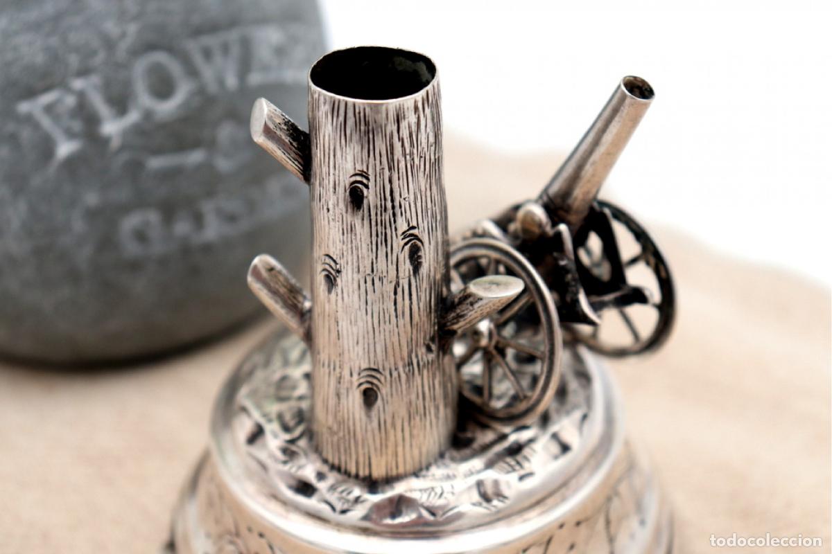 Antig&uuml;edades: Palillero de plata - Cannon - Foto 5