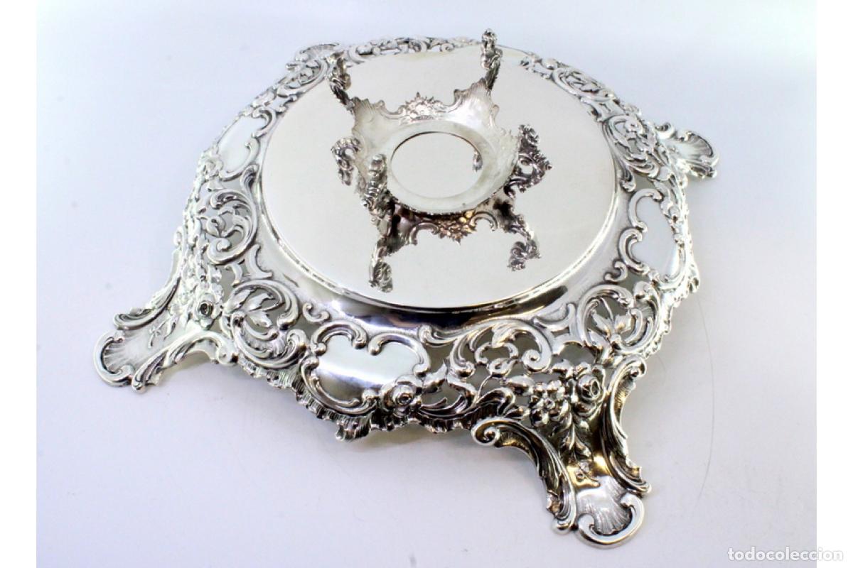 Antig&uuml;edades: tintero de plata - Foto 2