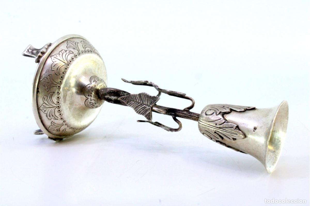 Antig&uuml;edades: Palillero de plata - C&aacute;liz - Foto 4