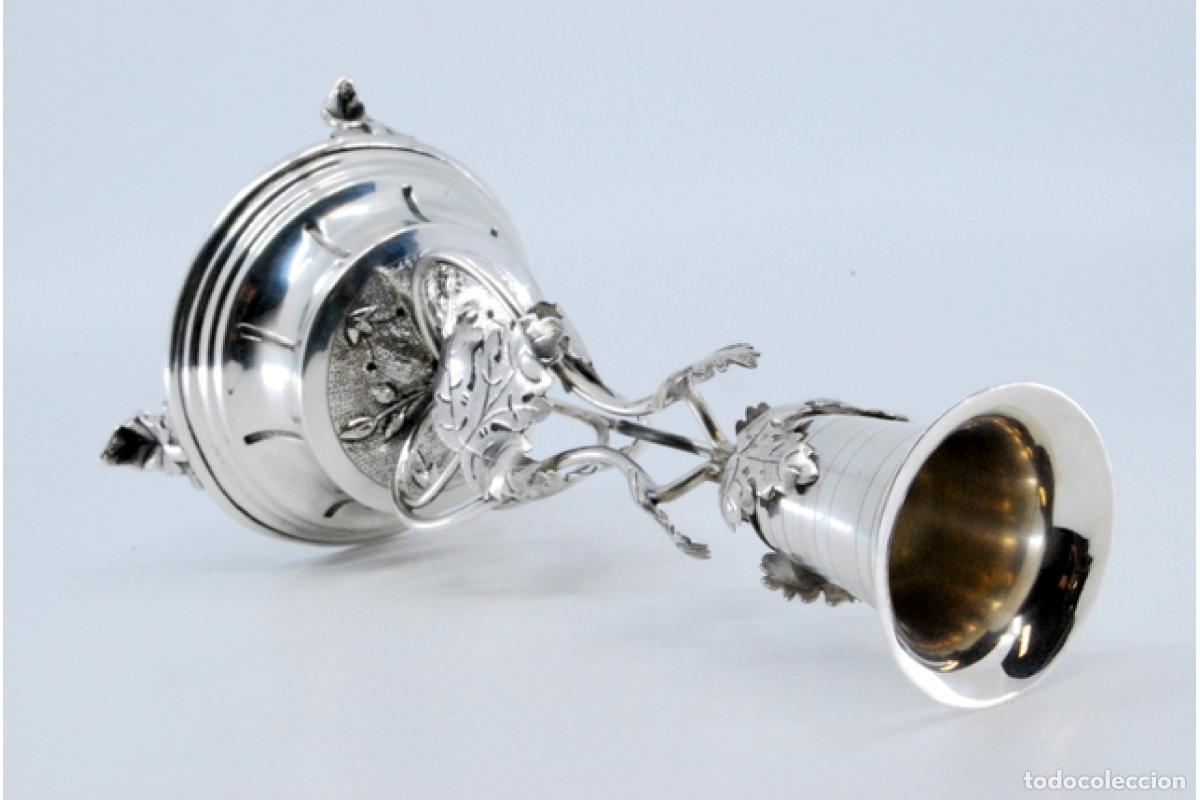 Antig&uuml;edades: Palillero de plata - Taza - Foto 9