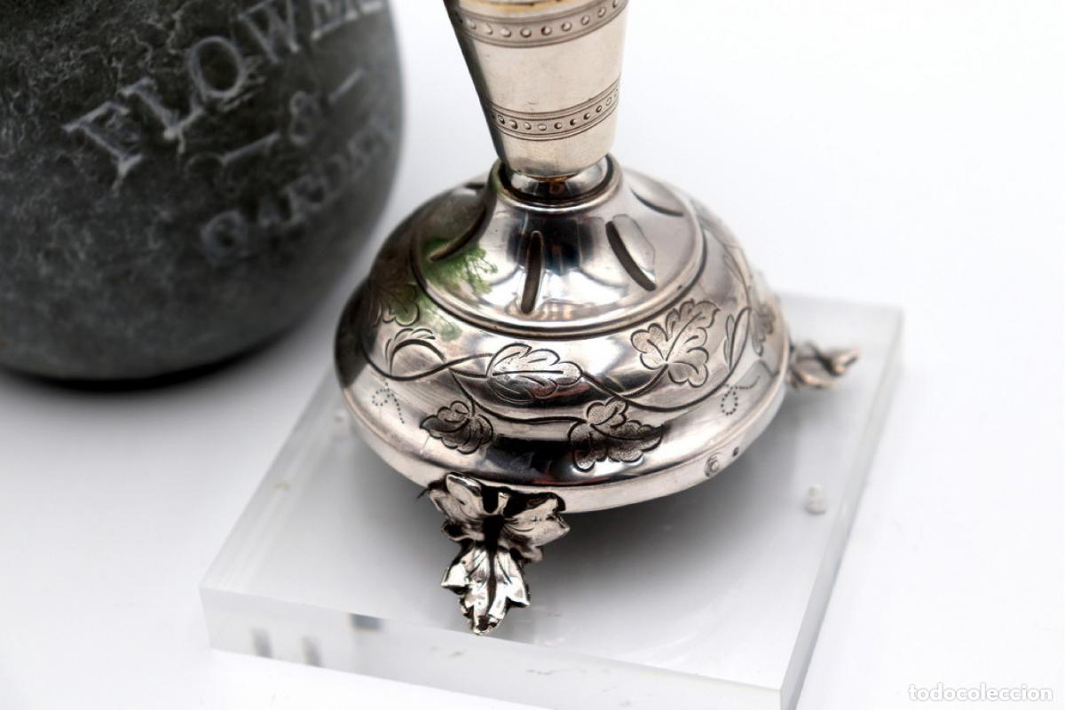Antig&uuml;edades: Palillero de plata - C&aacute;liz - Foto 5
