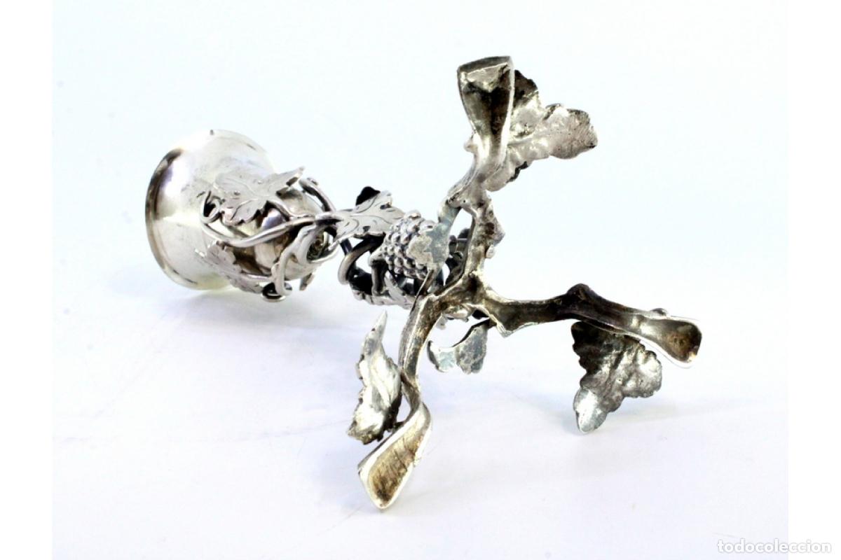 Antig&uuml;edades: Palillero de plata - C&aacute;liz - Foto 6