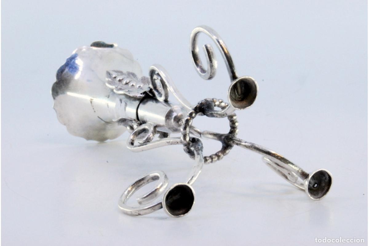 Antig&uuml;edades: Palillero de plata - C&aacute;liz - Foto 3
