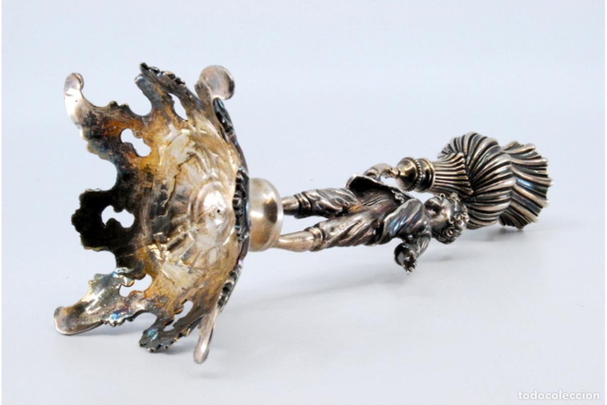Antig&uuml;edades: Palillero de plata - C&aacute;liz - Foto 4