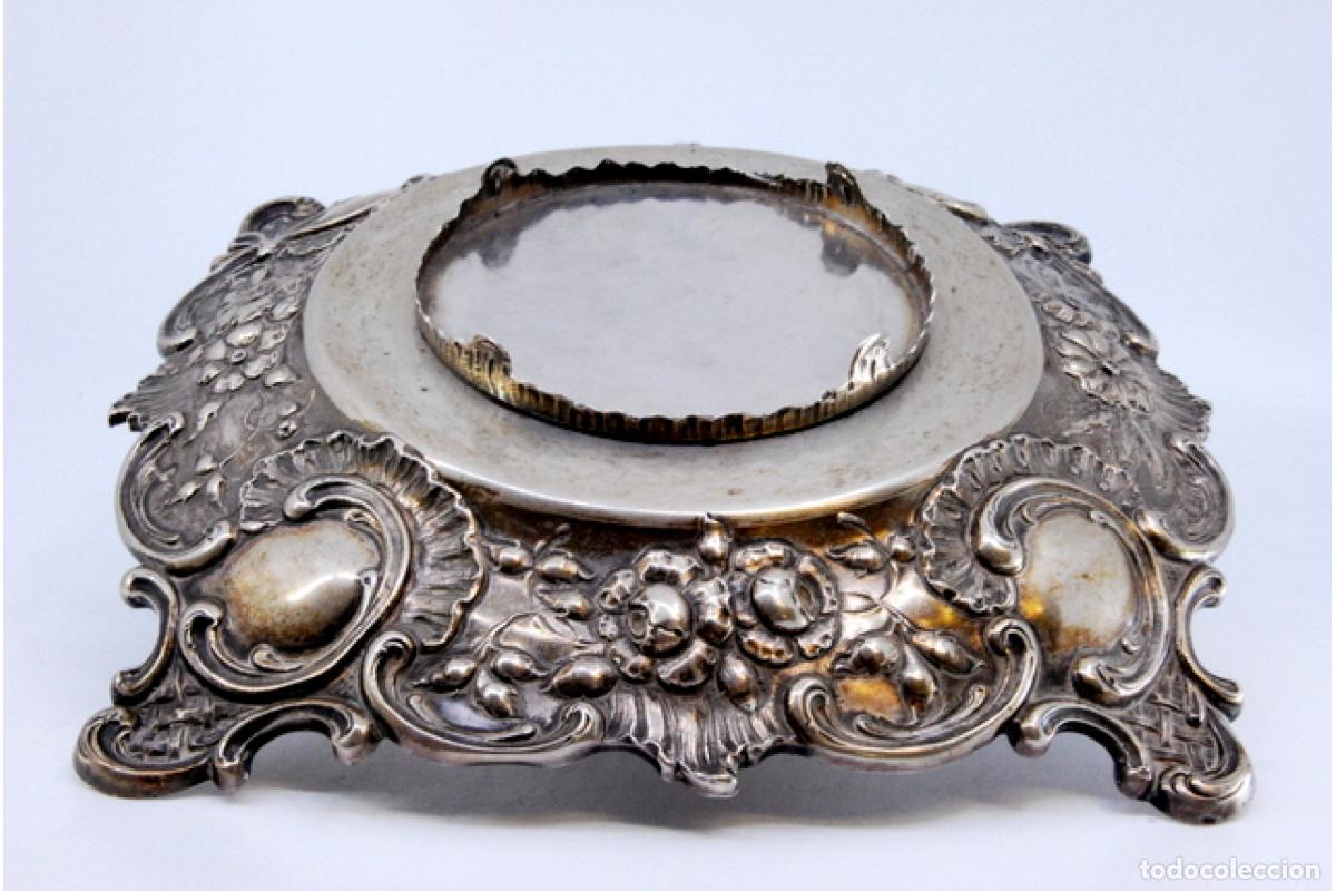 Antig&uuml;edades: tintero de plata - Foto 5