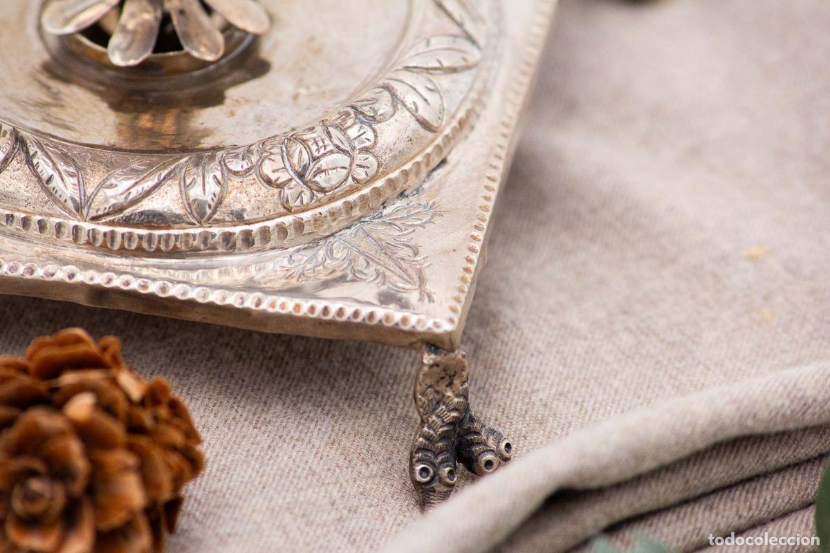 Antig&uuml;edades: Palillero de plata - Jarr&oacute;n - Foto 2