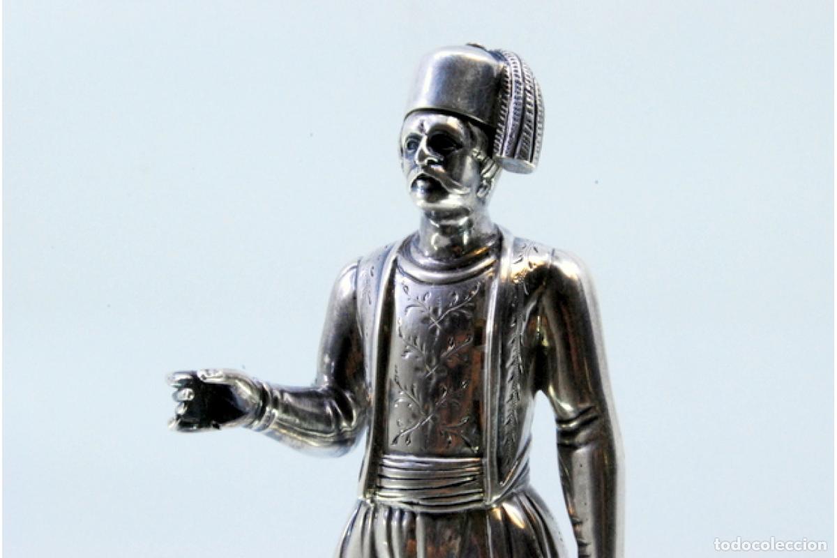 Antig&uuml;edades: Palillero de plata - Chef turco - Foto 4