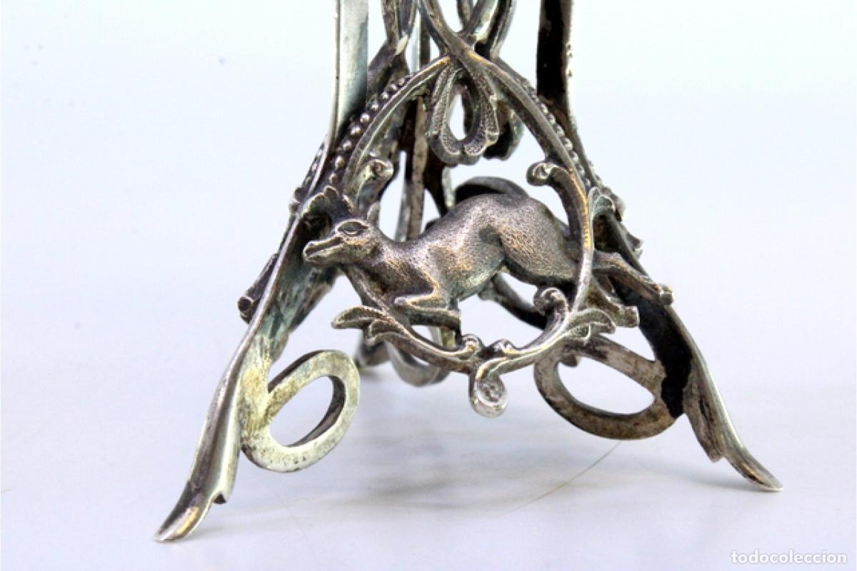 Antig&uuml;edades: Palillero de plata - C&aacute;liz - Foto 3