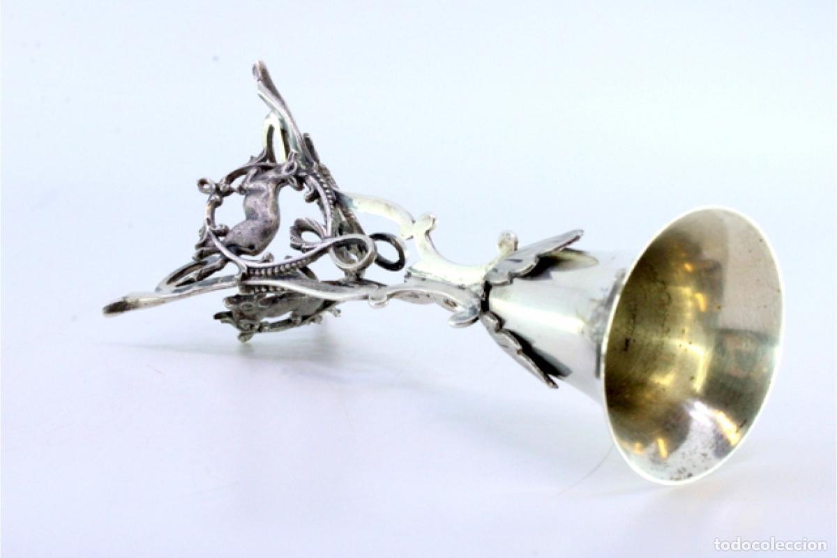 Antig&uuml;edades: Palillero de plata - C&aacute;liz - Foto 5