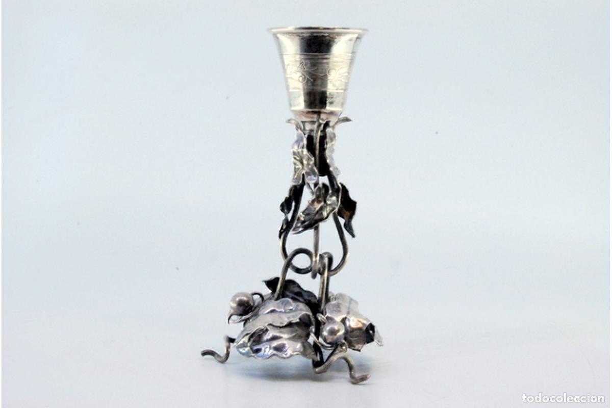 Antig&uuml;edades: Palillero de plata - C&aacute;liz - Foto 2