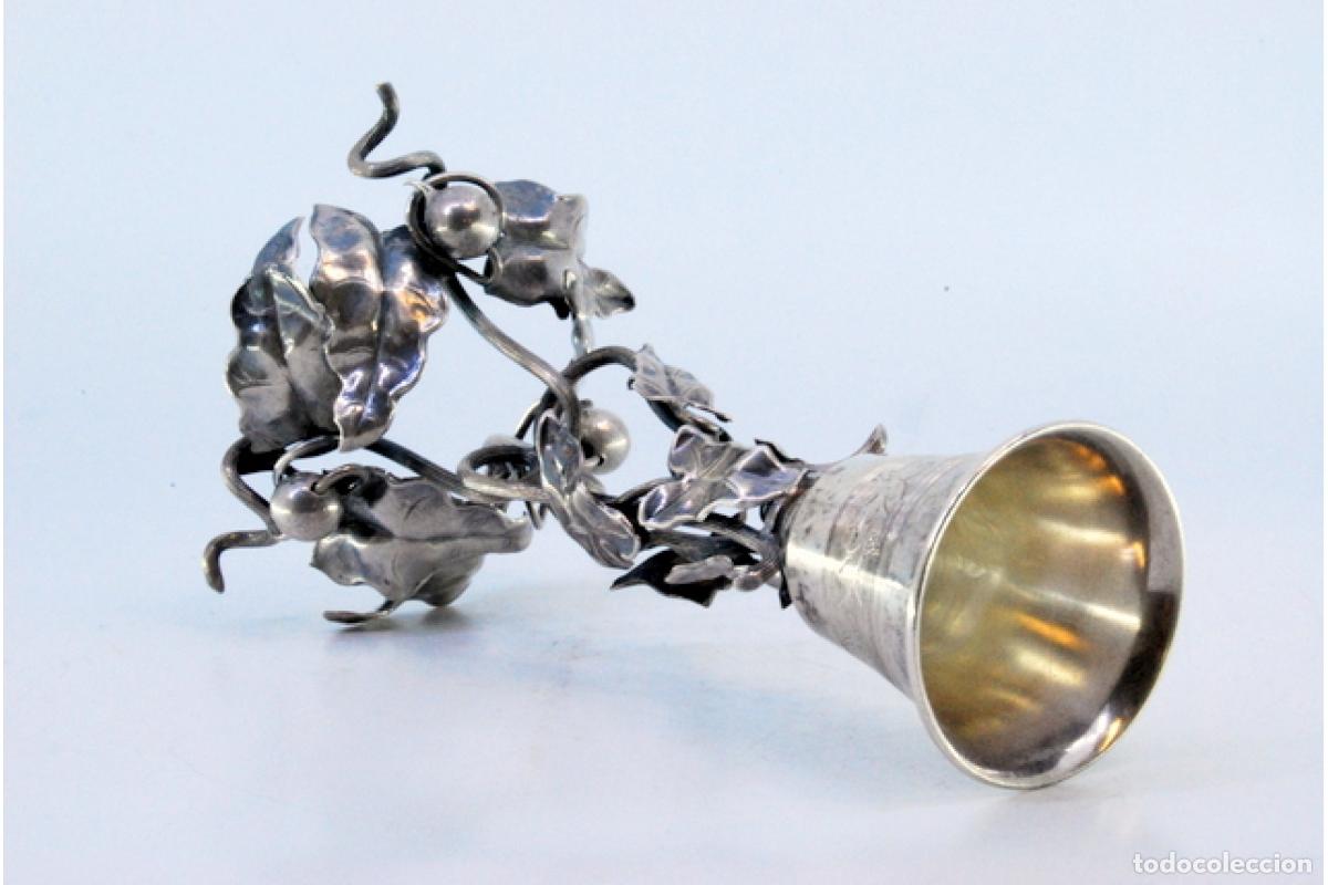 Antig&uuml;edades: Palillero de plata - C&aacute;liz - Foto 3