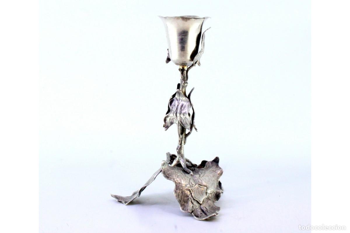 Antig&uuml;edades: Palillero de plata - C&aacute;liz - Foto 2