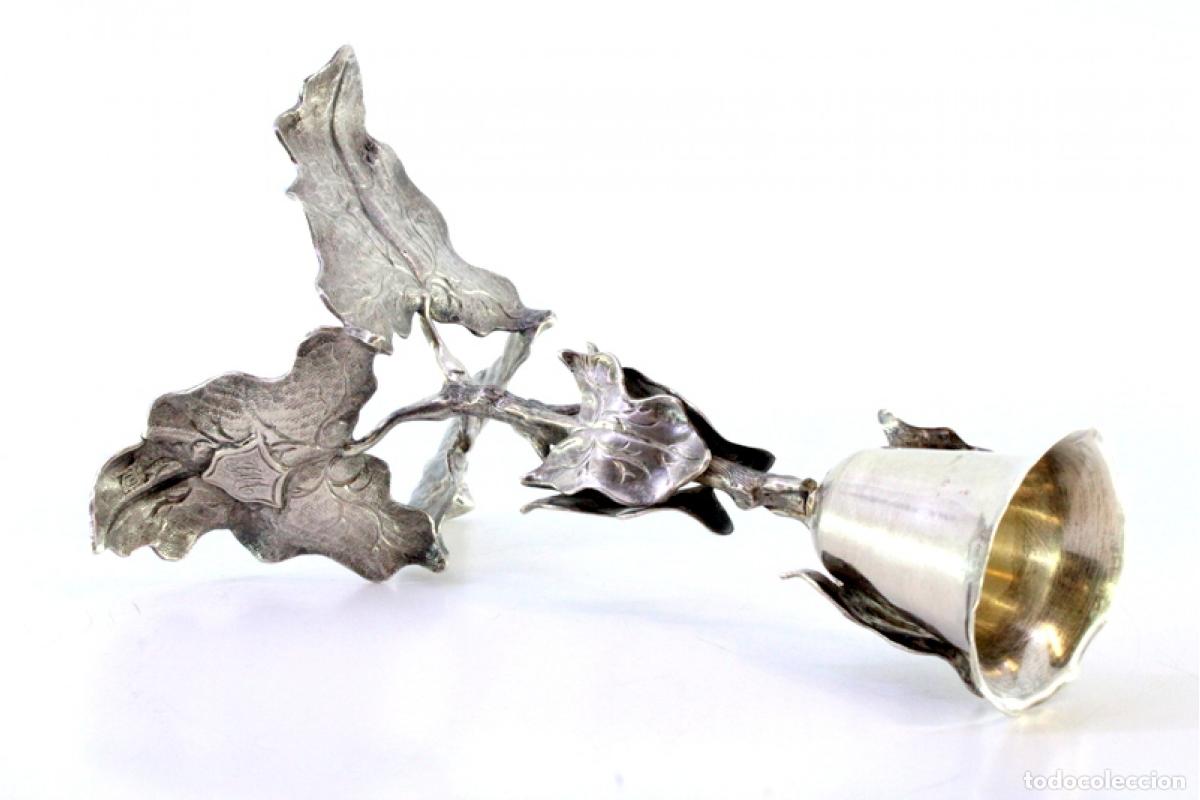 Antig&uuml;edades: Palillero de plata - C&aacute;liz - Foto 4