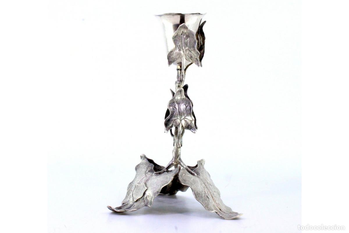 Antig&uuml;edades: Palillero de plata - C&aacute;liz - Foto 5
