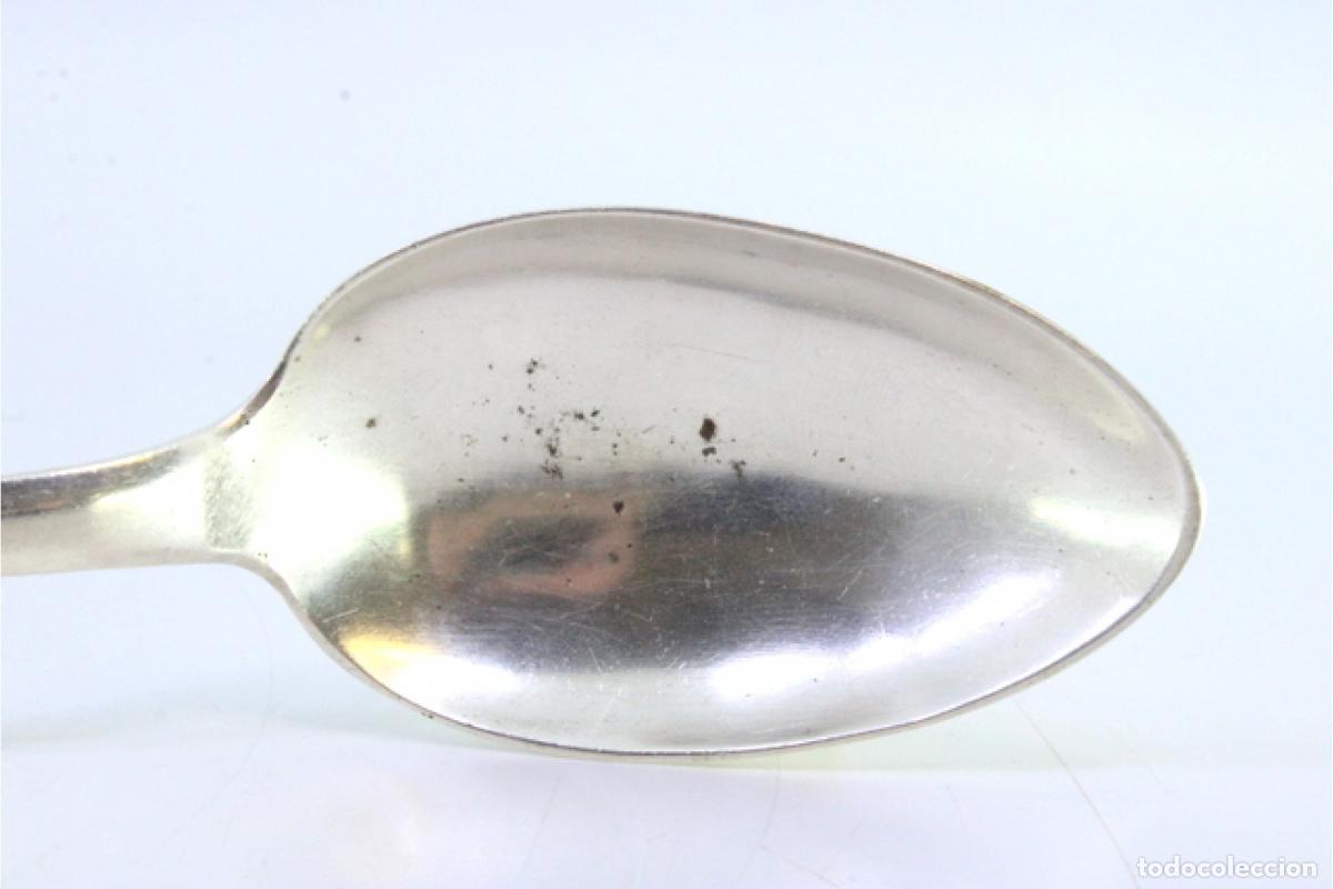 Antig&uuml;edades: Cuchara de plata para servir arroz - Foto 7