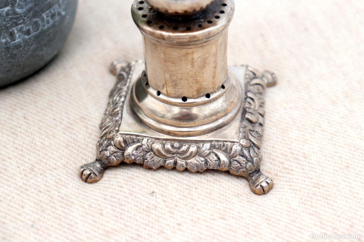 Antig&uuml;edades: Palillero de plata - Mercurio - Foto 2