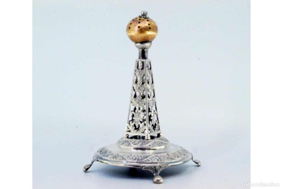 Antig&uuml;edades: Palillero de plata - Obelisco - Foto 2