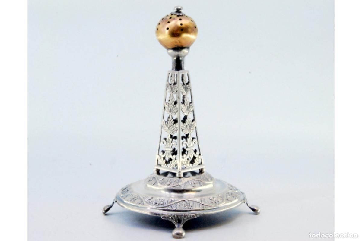Antig&uuml;edades: Palillero de plata - Obelisco - Foto 8