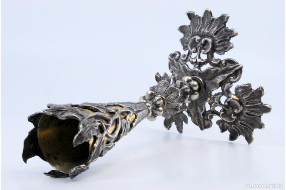 Antig&uuml;edades: Palillero de plata - C&aacute;liz - Foto 5