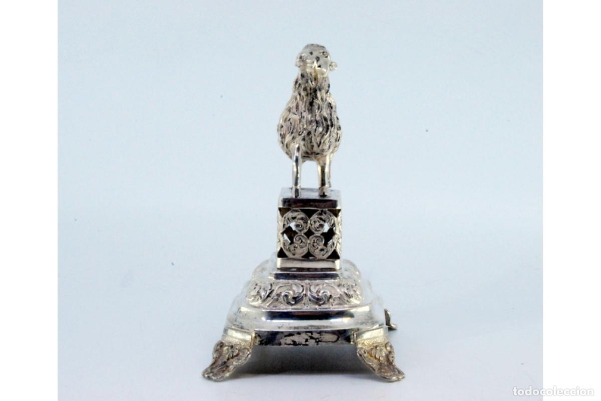 Antig&uuml;edades: Palillero de plata - Oveja - Foto 8