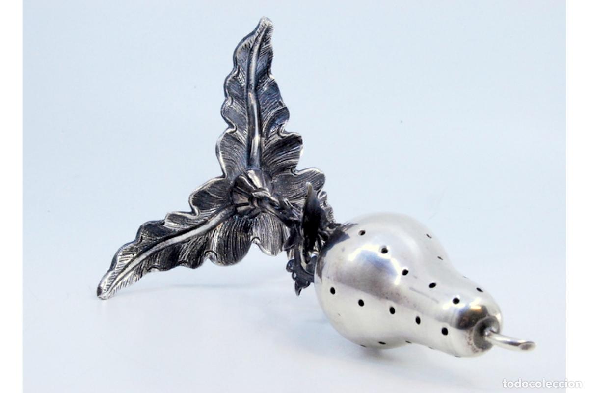 Antig&uuml;edades: Palillero de plata - Pera - Foto 7