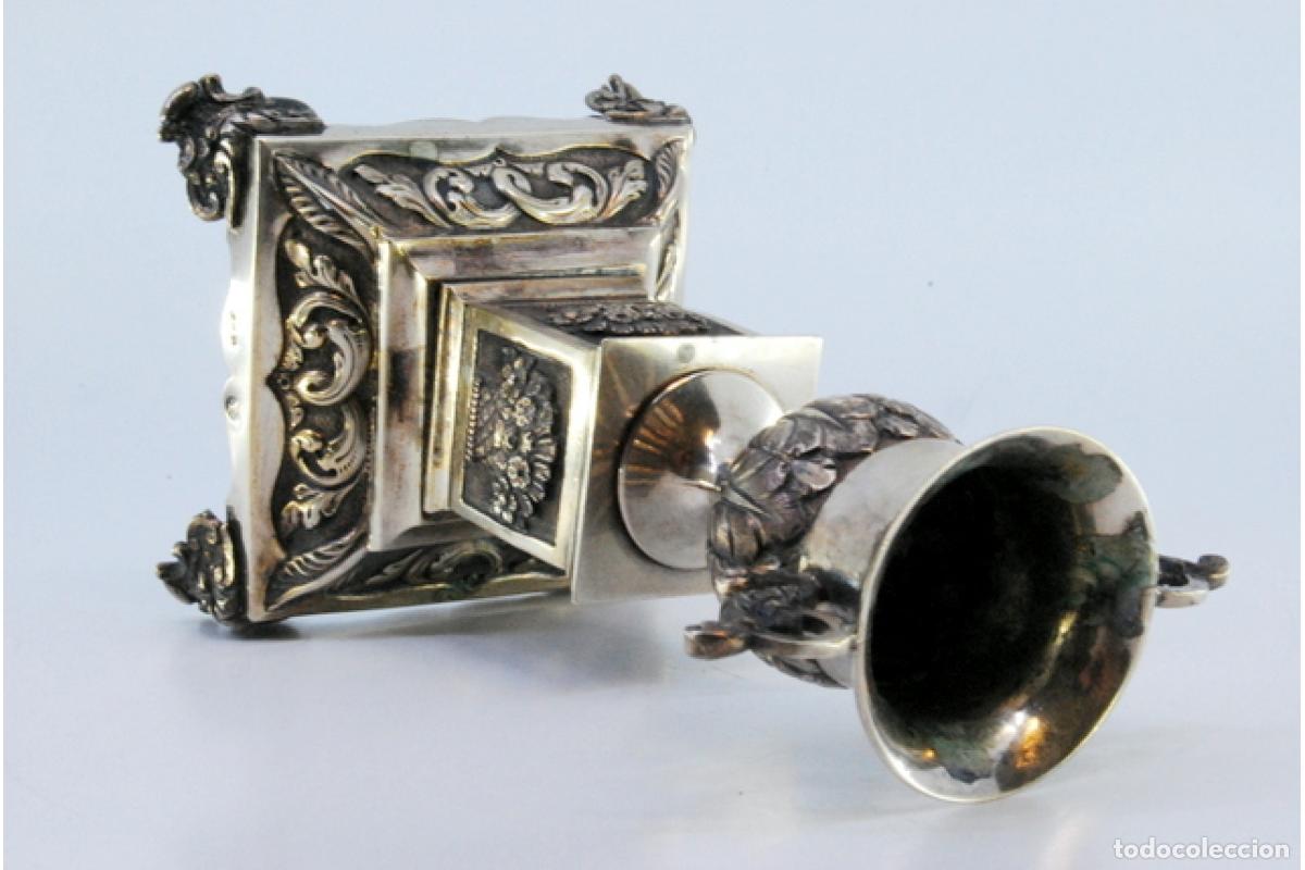 Antig&uuml;edades: Palillero de plata - Taza - Foto 5