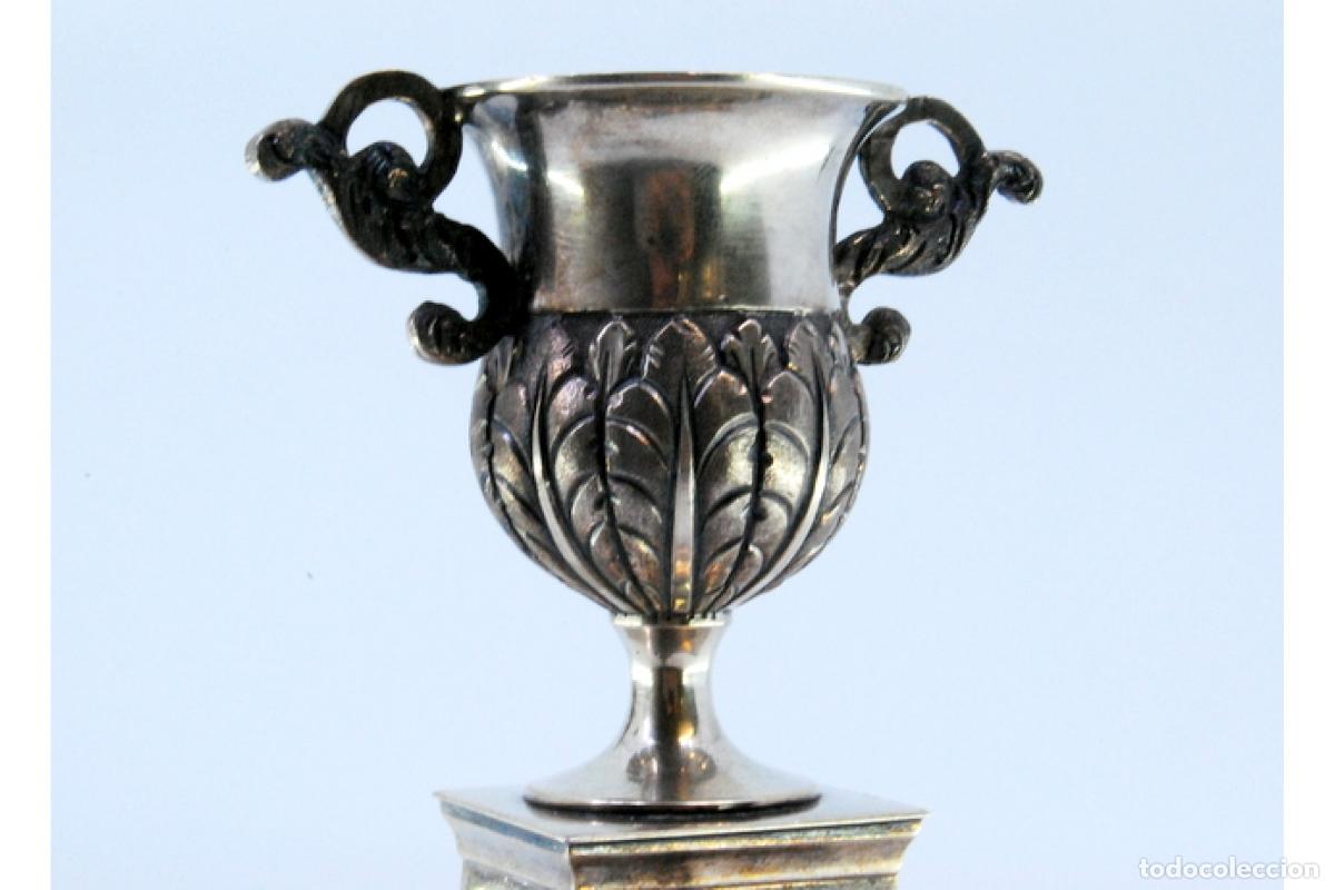 Antig&uuml;edades: Palillero de plata - Taza - Foto 7