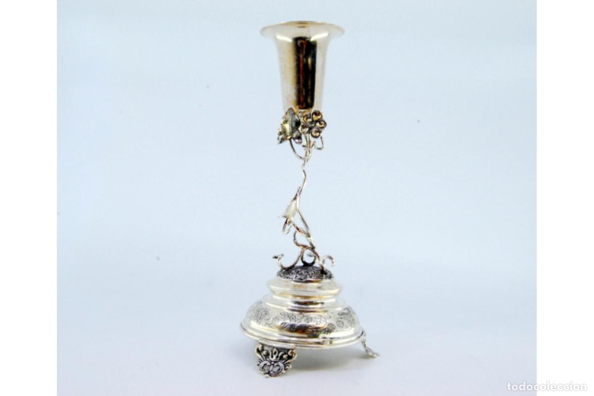 Antig&uuml;edades: Palillero de plata - C&aacute;liz - Foto 2