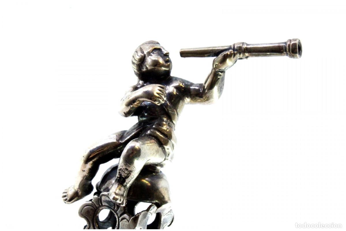 Antig&uuml;edades: Palillero de plata - Obelisco - Foto 3