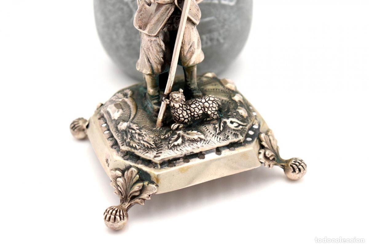 Antig&uuml;edades: Palillero de plata - Pastor - Foto 3