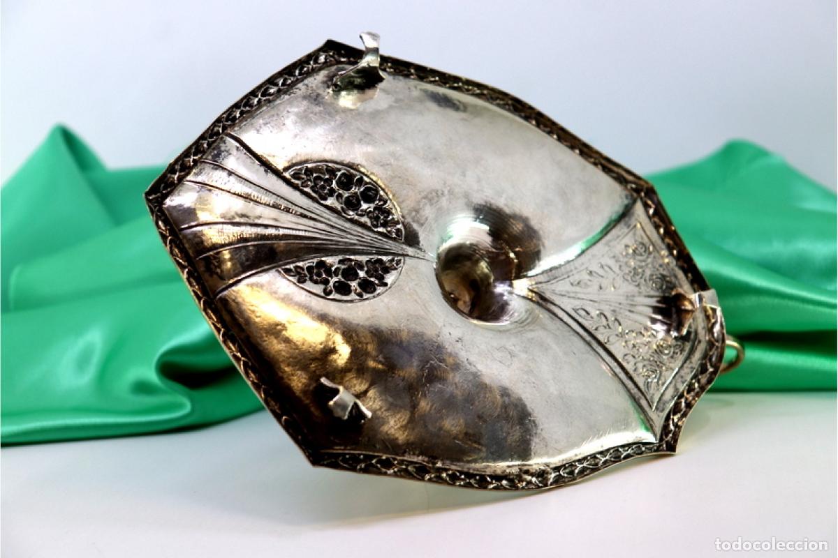Antig&uuml;edades: Candelero de mano, en plata - Foto 6